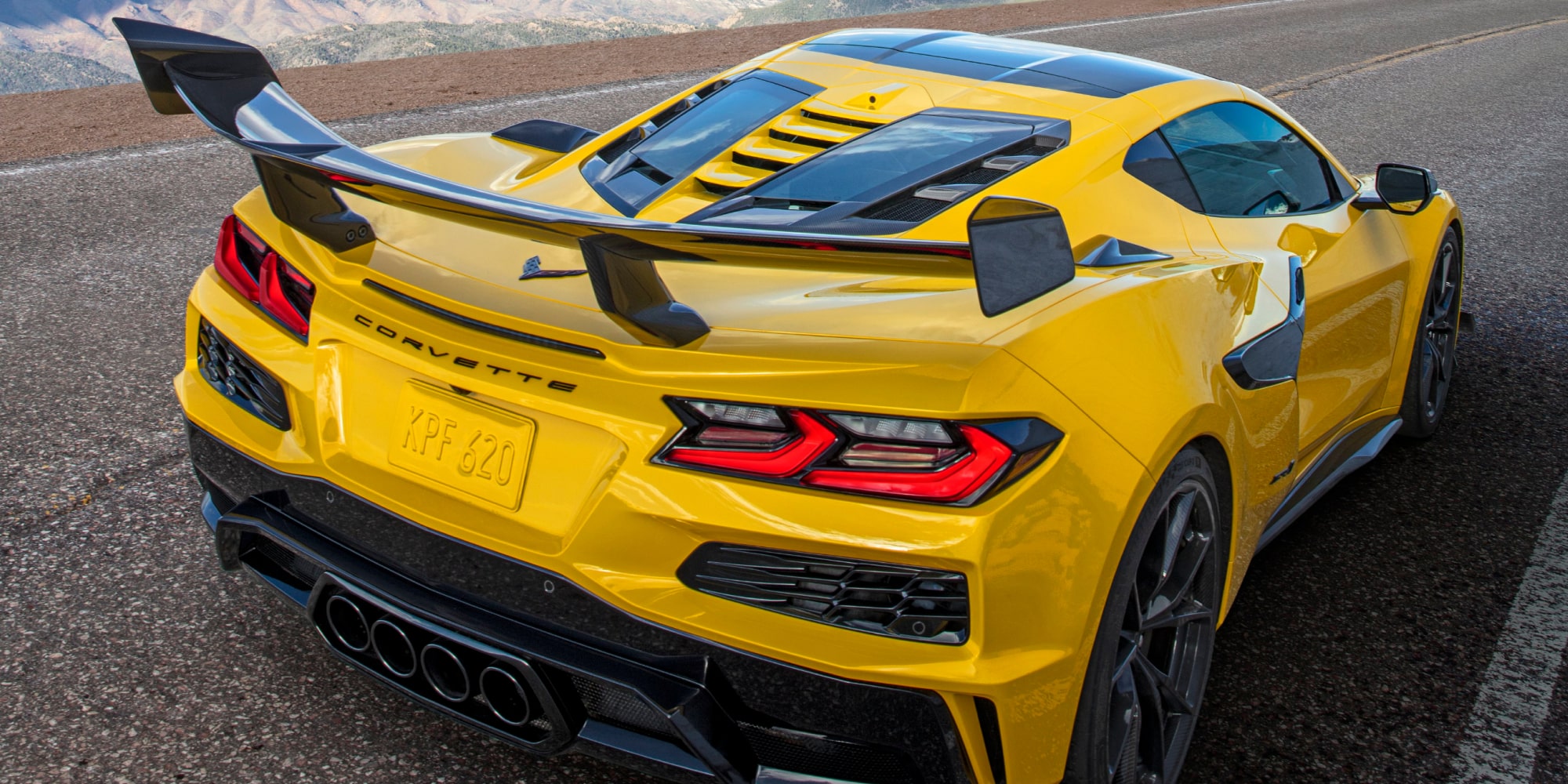 2027 Chevy Corvette ZR1 Exterior Rear End View