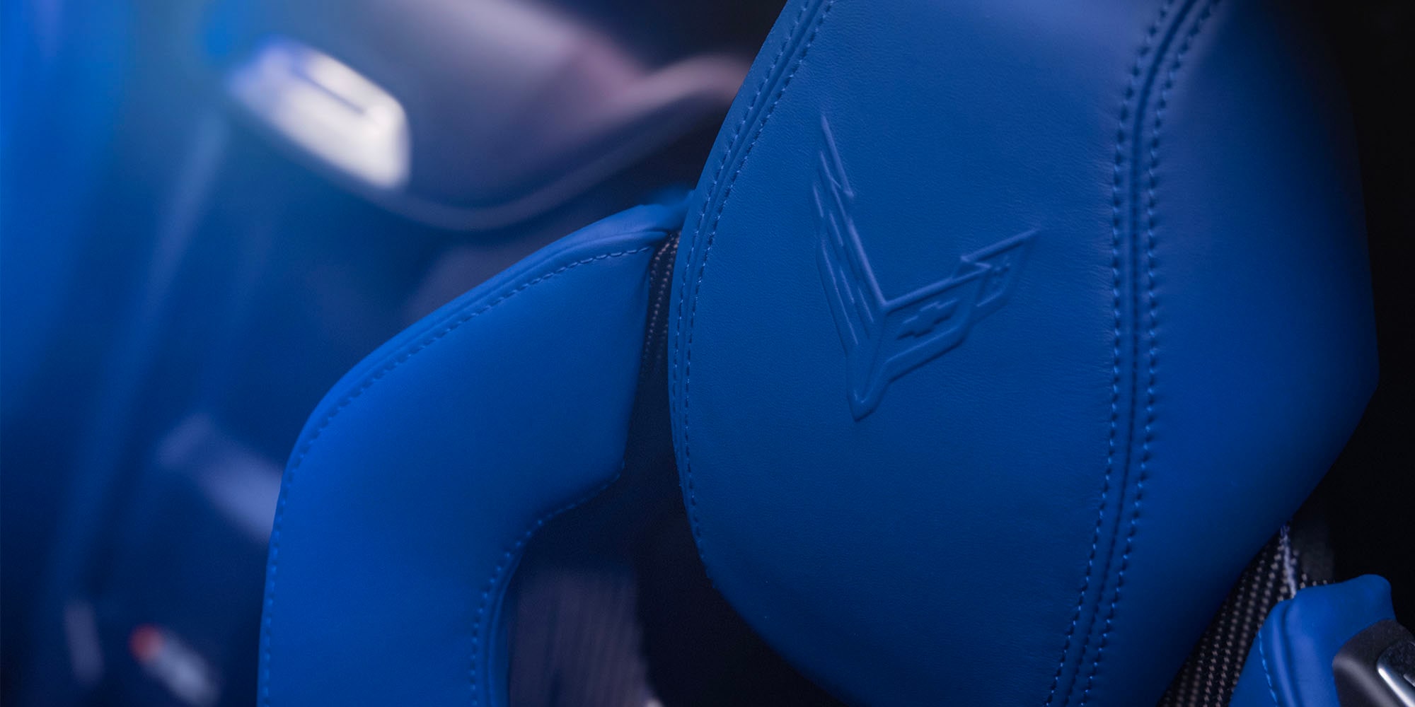 2027 Chevy Corvette ZR1X with Santorini Blue / Jet Black interior