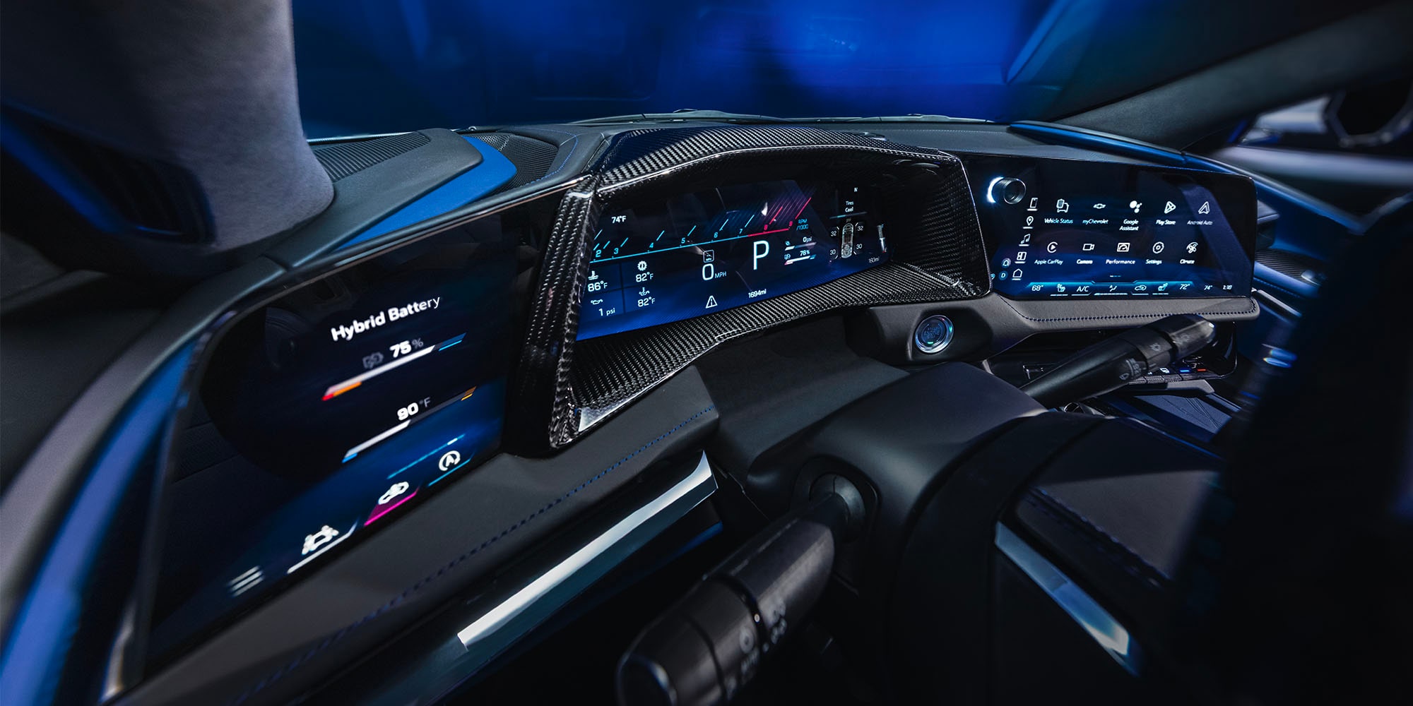 2027 Chevy Corvette ZR1X Interior Dashboard View
