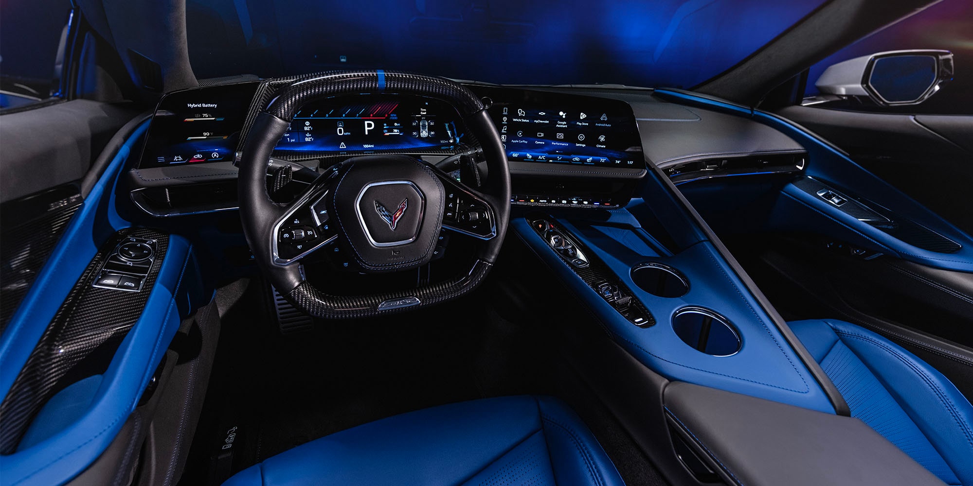 2027 Chevy Corvette ZR1X interior Driver's Side POV
