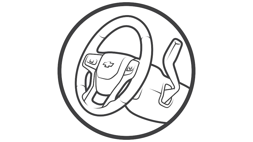 Ilustración de un volante.