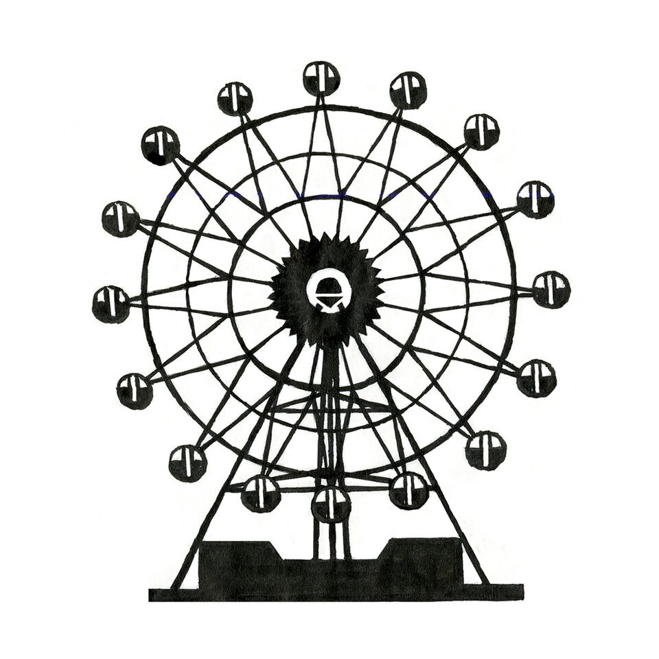 Ilustración de una vuelta al mundo.