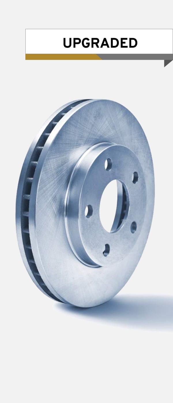 Three-Quarter View of Brake Rotor