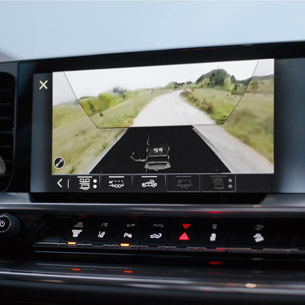 One of 14 Camera Views in the 2026 Chevy Silverado HD