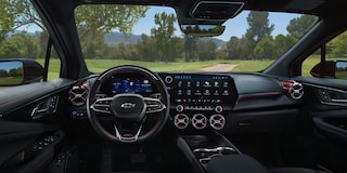 Tablero oscurecido en el interior de Chevy Blazer EV 2026