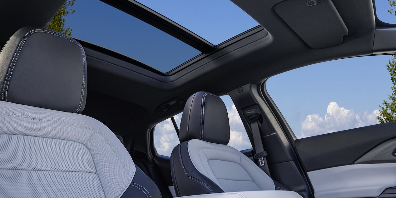 Front Row Seating Headrests Inside the 2026 Chevy Equinox EV