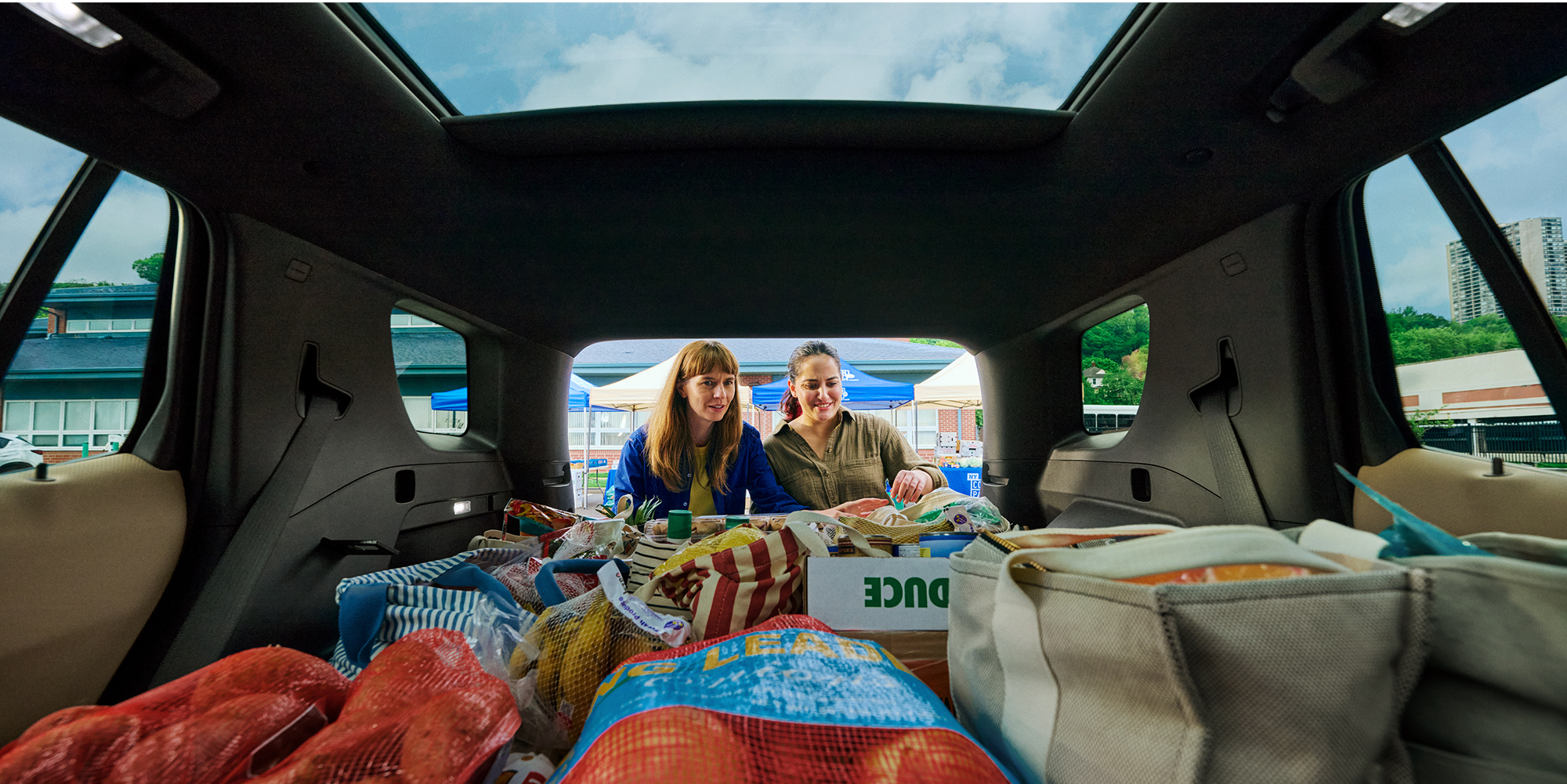 La Chevy Equinox 2026 con la cajuela llena de compras