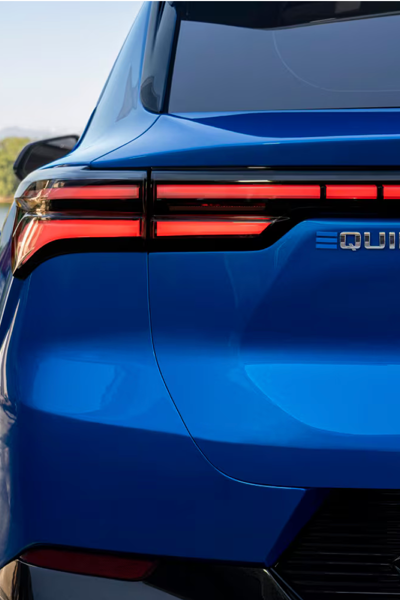 Luz trasera de la Chevy Equinox EV 2025