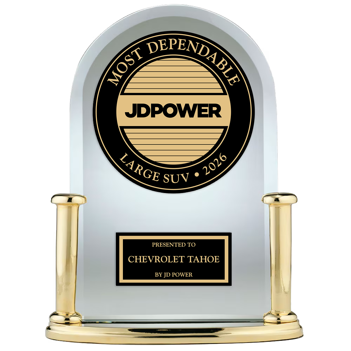 JD Power America's Most Dependable Large SUV Award.