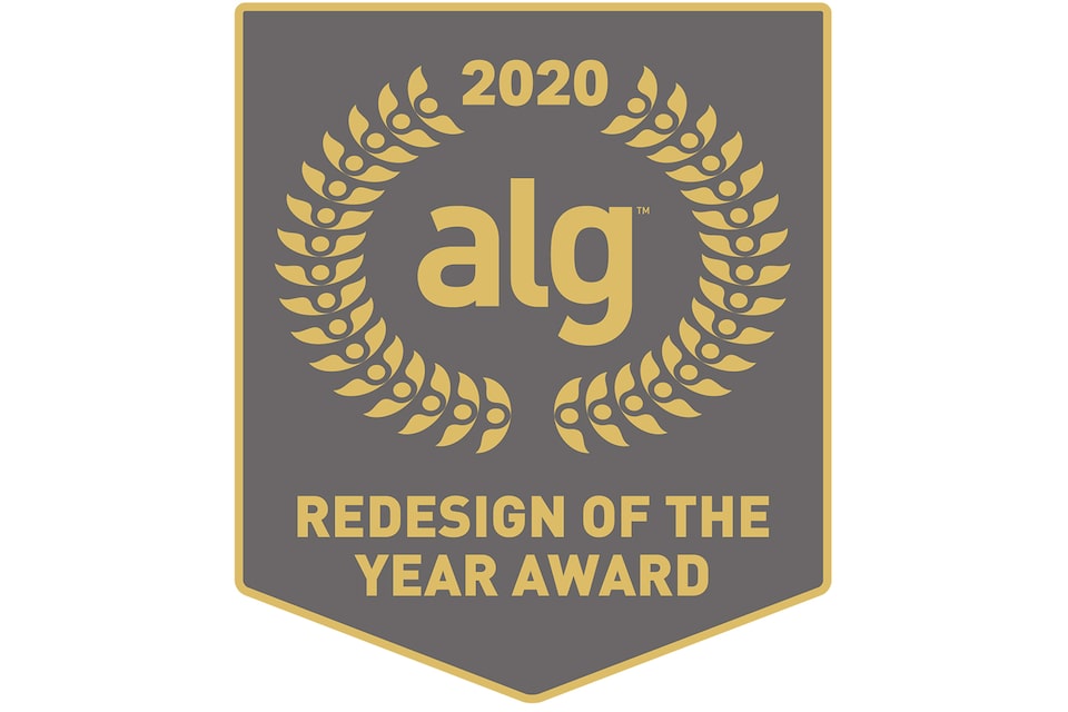 2020 ALG Redesign of the Year Award