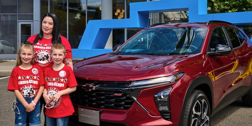 Tinsley Family and their New Chevy Trax