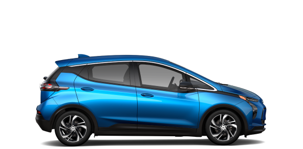 bolt ev sobre un fondo transparente