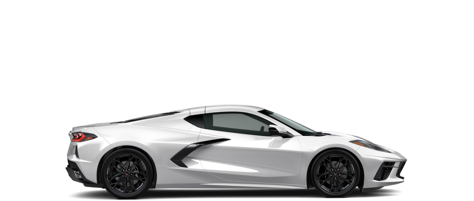 A side-view shot of the 2023 Chevy Corvette Convertible.