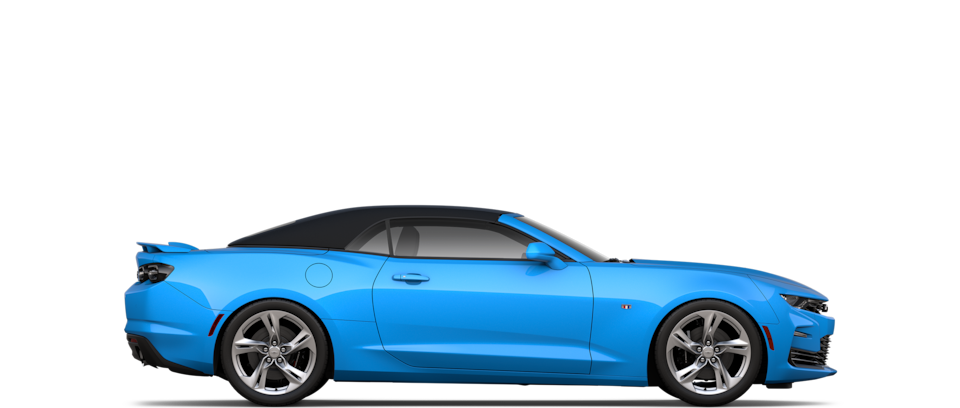 A side-view shot of the 2023 Chevy Camaro.