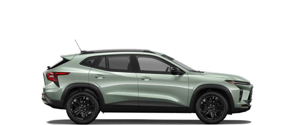 A side-view shot of the All-New 2024 Trax.