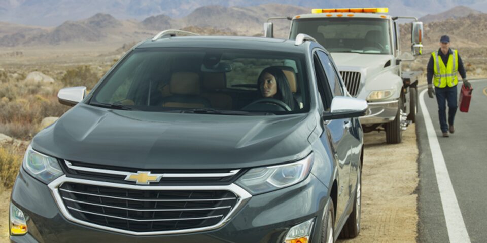 A Woman Used the OnStar Feature of Her Chevy Vehicle to Call Roadside Assistance