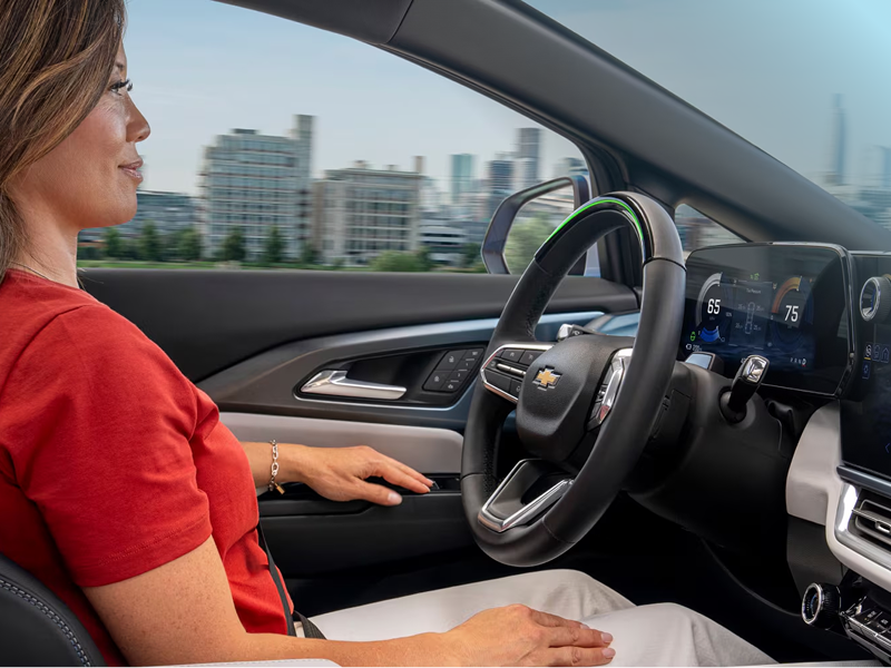 A Chevy Owner Sits Back and Drives Through the City Hands Free While Utilizing Super Cruise