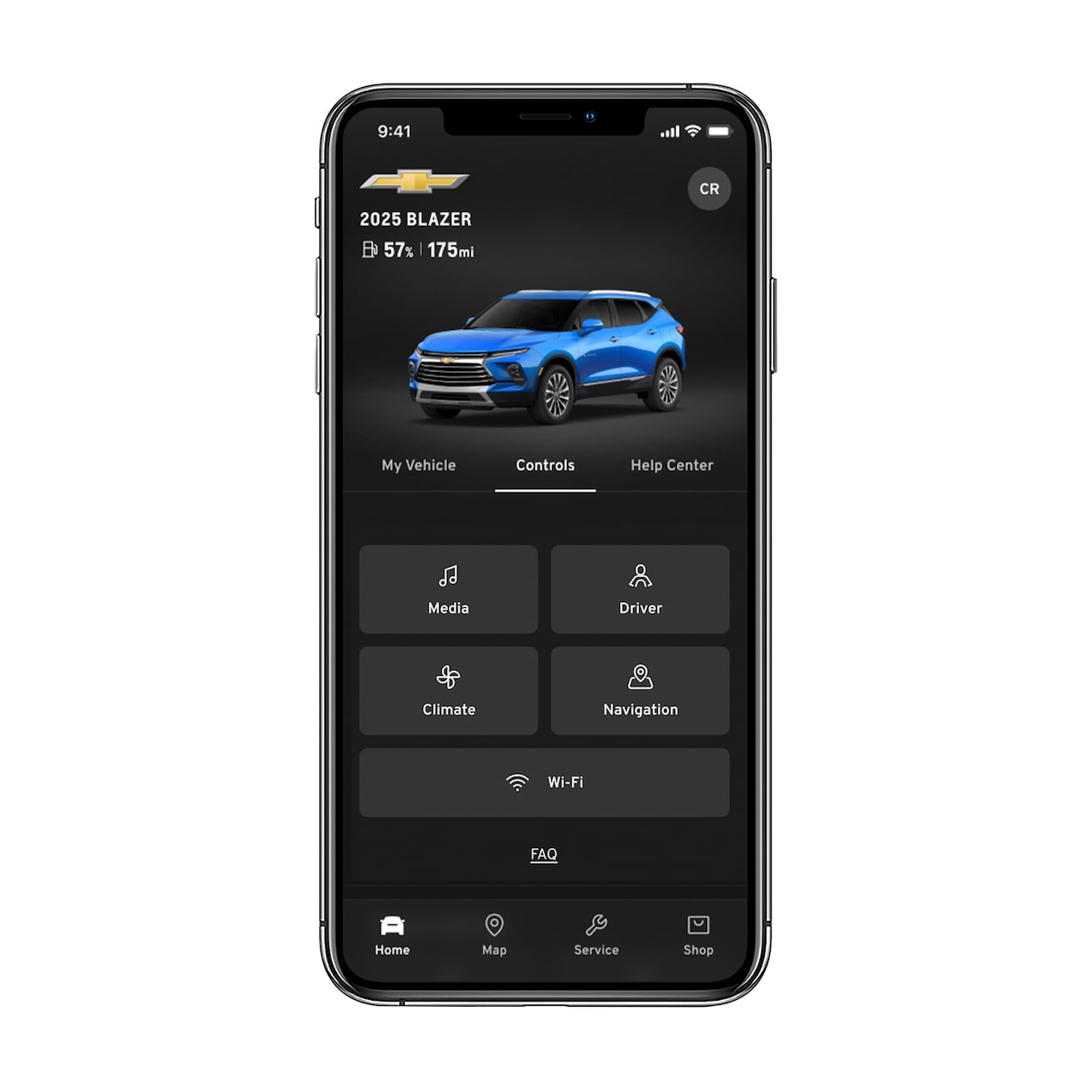 The MyChevy App Vehicle Setting Feature