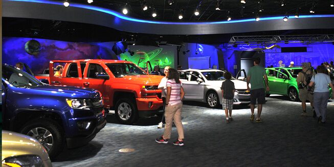 Chevrolet Disney Test Track: Chevy vehicle lineup