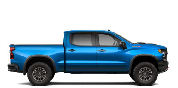 Silverado sobre un fondo transparente