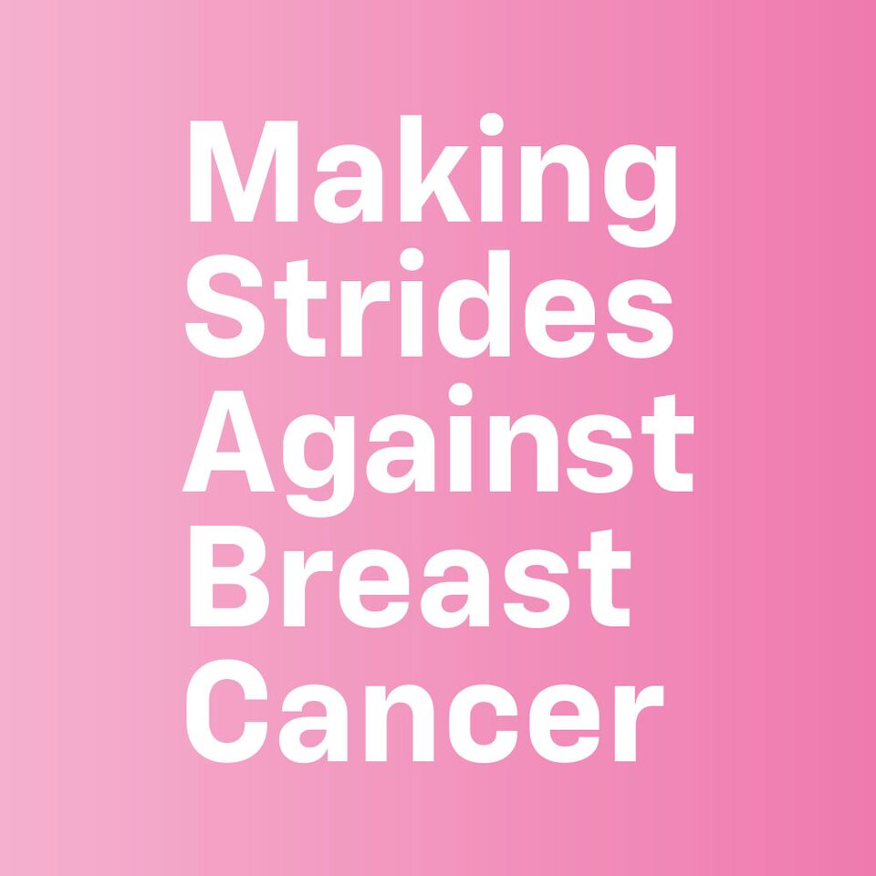Making Strides Against Breast Cancer Awareness Tile