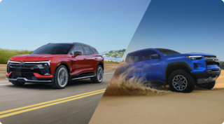 Chevrolet Blazer EV SS and Chevrolet Colorado ZR2