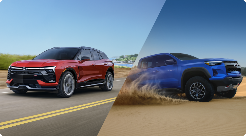 Chevrolet Blazer EV SS and Chevrolet Colorado ZR2