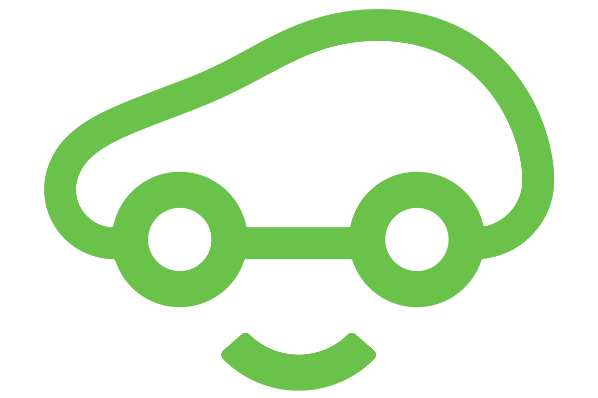 Green CarBravo logo