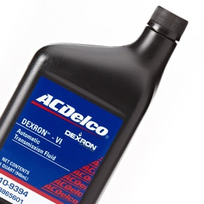 Bottle of ACDelco Transmission Fluid