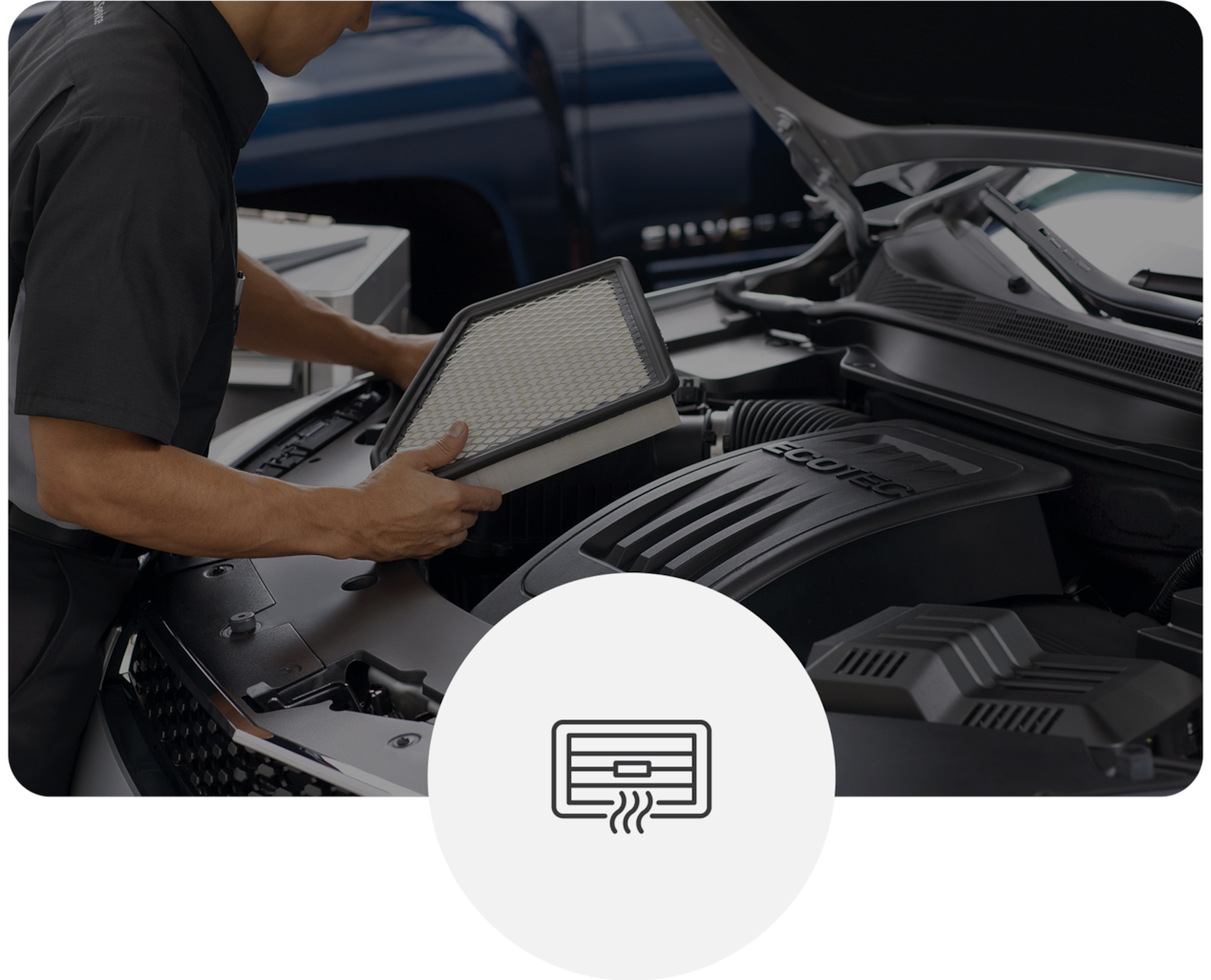 Technician Diagnosing Vehicle with Computer Instrument