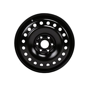 Black Steel Vehicle Wheel Rim