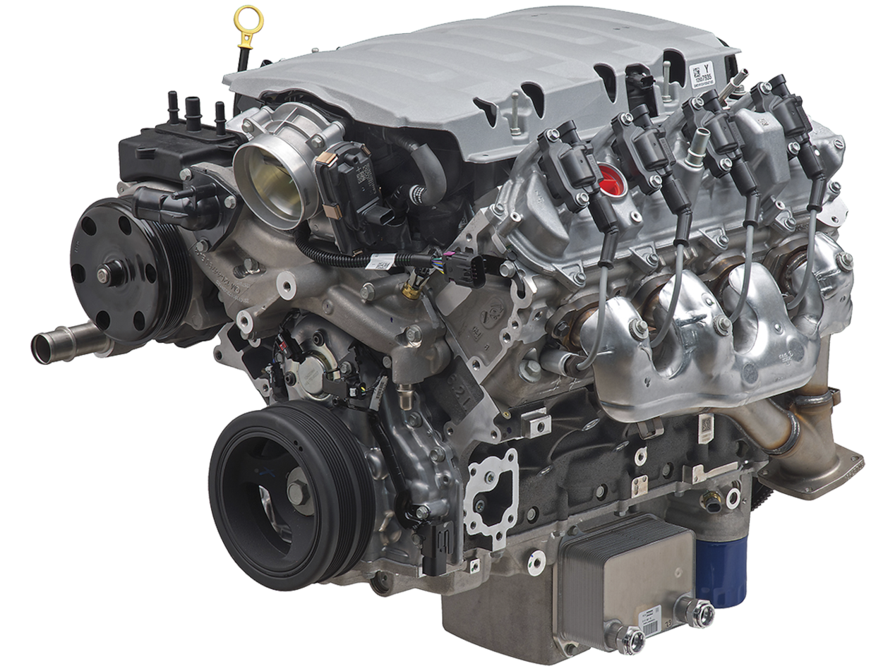 A Chevrolet Performance Parts LT1 Crate Engine