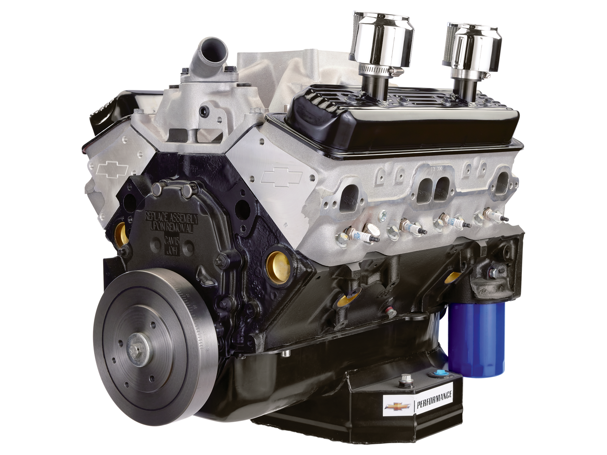 A Chevrolet Performance Parts CT400 Crate Engine
