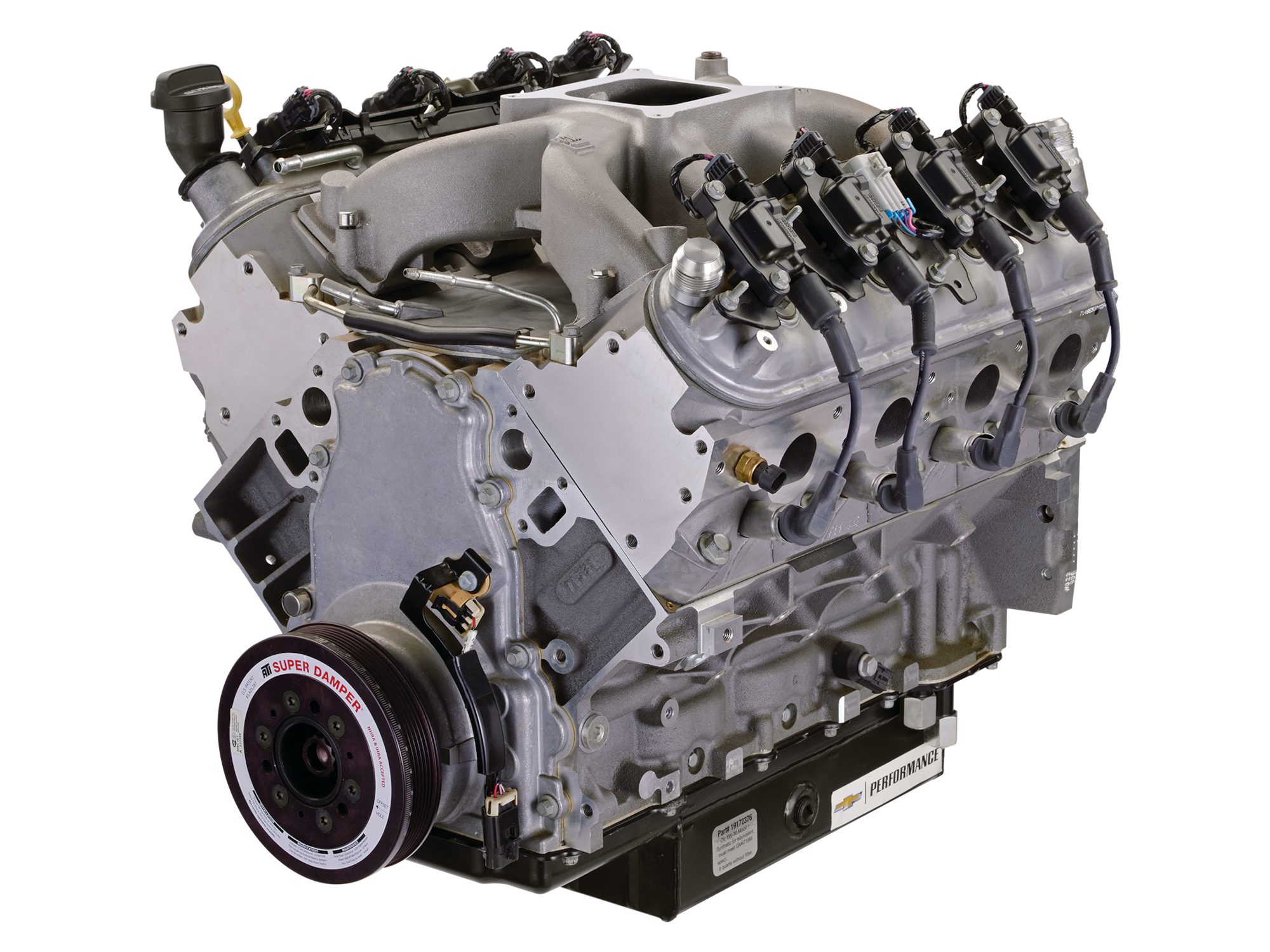 A Chevrolet Performance Parts CT525 Crate Engine