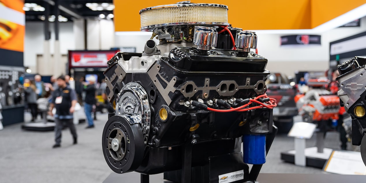 Aerial View of the CT400 Crate Engine