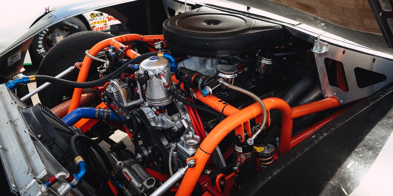 Aerial View of the CT400 Crate Engine