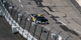 Aerial View of the CT400 on a Race Track