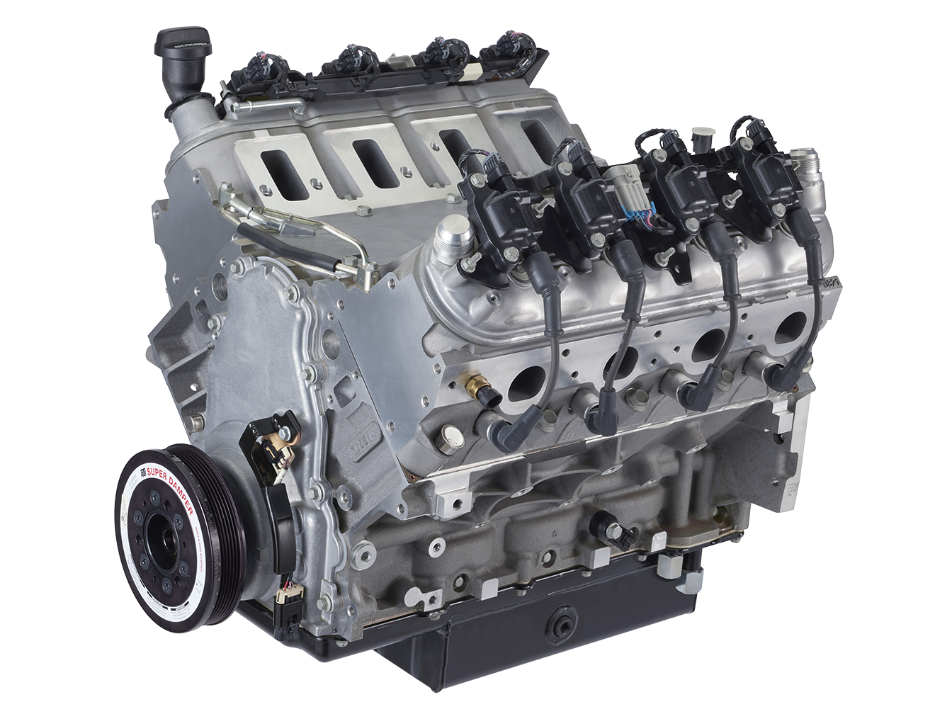 A Chevy Performance Parts 525 RLB Crate Engine