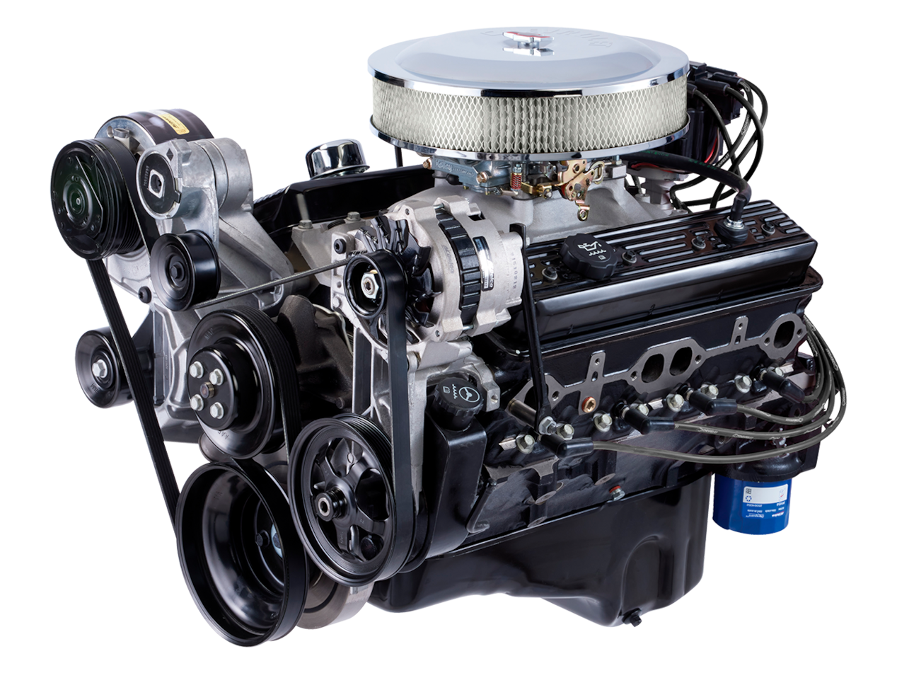 Motor armado con piezas Chevrolet Performance SP350/357