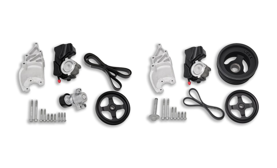 Chevrolet Performance Now Offers An All-New LT1 19417241 and LT4 19417242 Crate Engine Power Steering Kit.