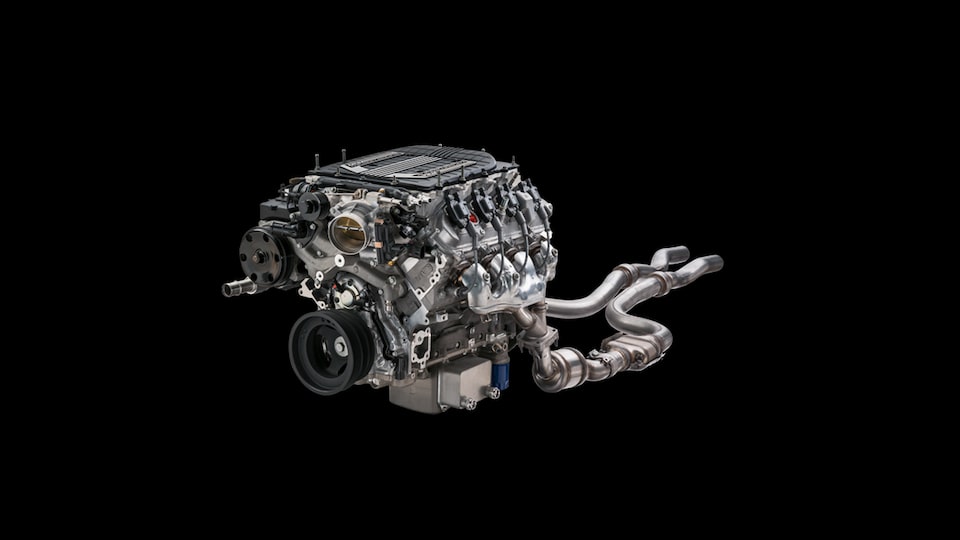 El motor armado de bloque pequeño LT4 E-ROD de Chevrolet Performance tiene un supercargador de 1.7 L Eaton R1740 TVS, No. de parte 19356048
