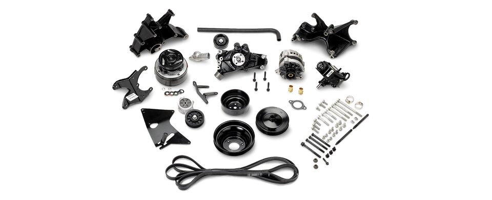 Chevrolet Performance Big-Block Serpentine Accessory Drive Belt System, With Air Conditioning Part No. 19366895