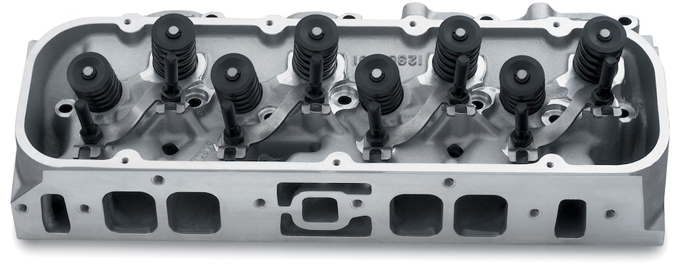 Ensamble de culata de aluminio con puerto ovalado de Chevy Performance