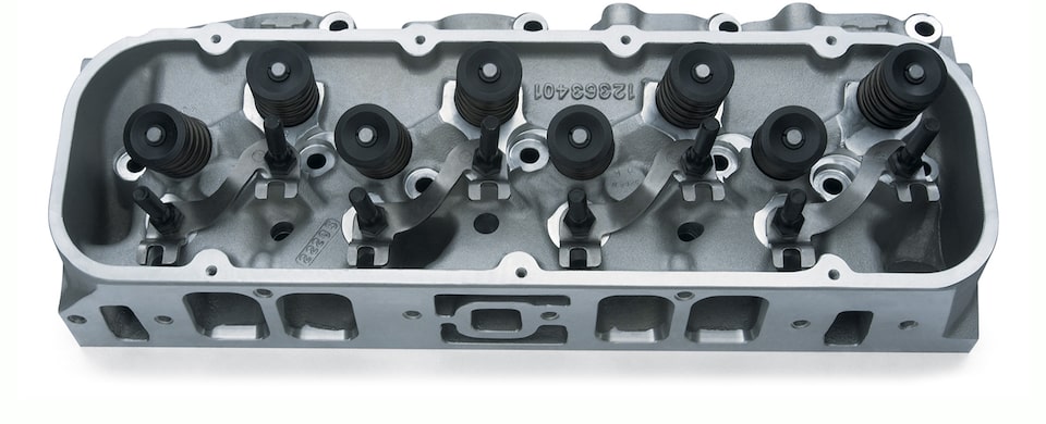 Ensamble de culata de aluminio con puerto rectangular de Chevrolet