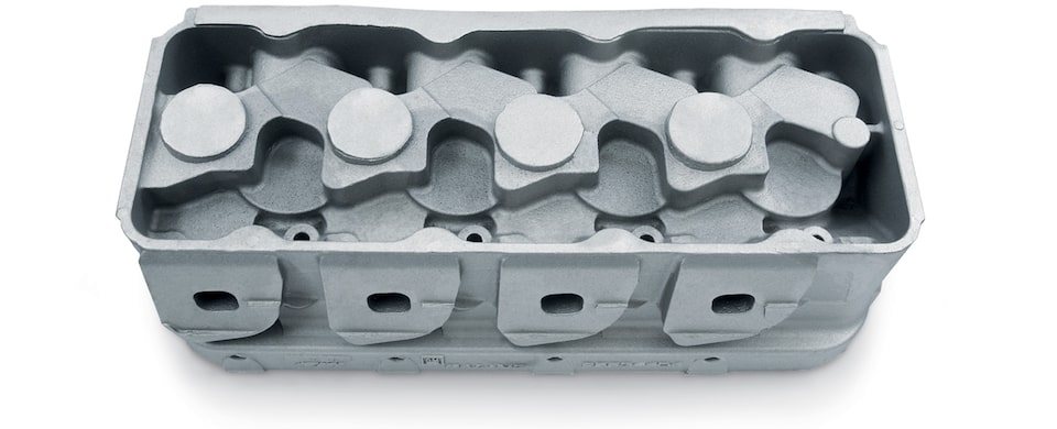 DRCE 3 Raw Aluminum Cylinder Head Casting Chevy Performance