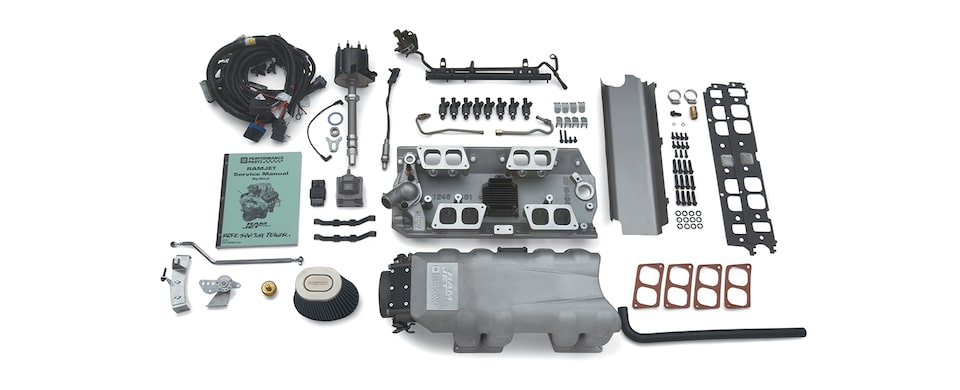 Chevrolet Performance Big-Block Ram Jet Fuel Injection Kit With MEFI-4 Electronics