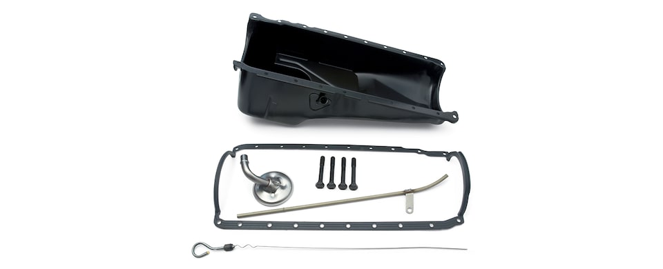 Chevrolet Performance Big-Block 4-Quart Oil Pan For Gen-V And Gen-VI Part No. 12495360