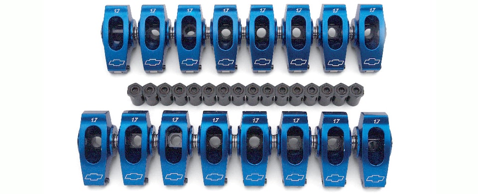 Chevrolet Performance Big-Block Aluminum Roller Rocker Arm Set 1.7:1 Ratio Part No. 19210726