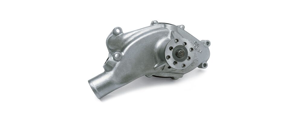Chevrolet Performance Big-Block Aluminum Water Pump With Short Mounting Legs Part No. 19168602