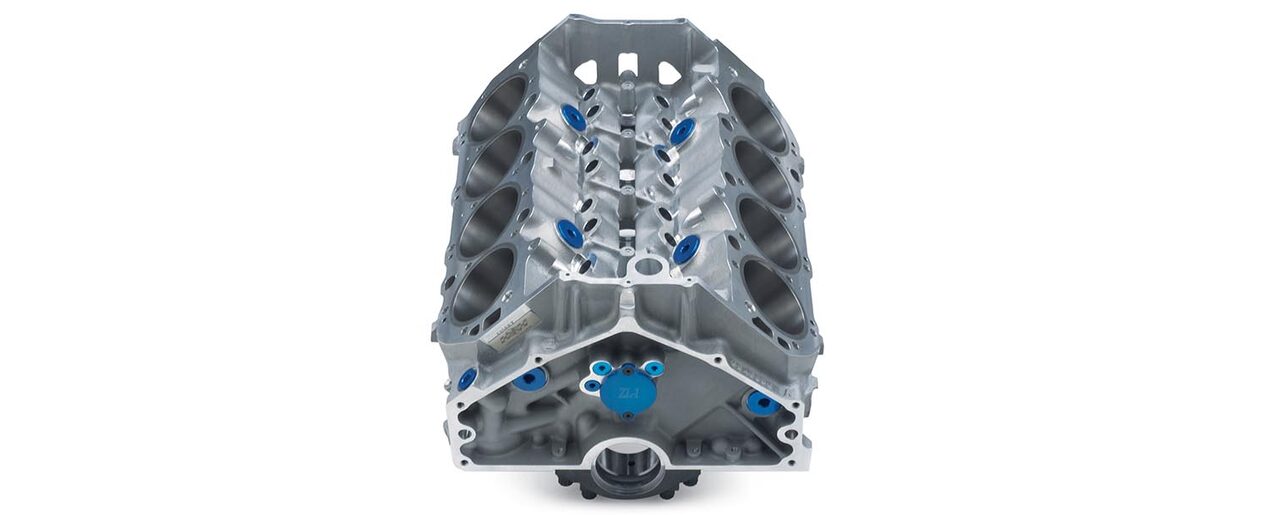 Big Block ZL1 Aluminum Engine Block Chevrolet Performance